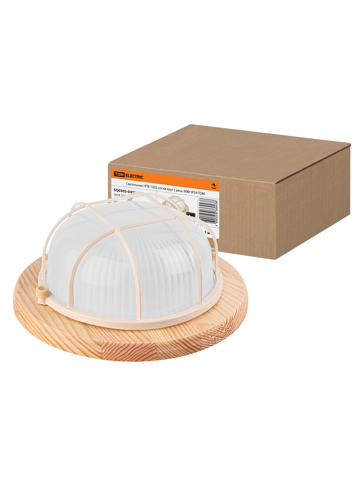 Lumină NPB1302 pin circular cu grilă 60W IP54 TDM