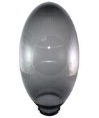 Difuzor sferic PMMA 400 mm fumuriu prismă (bayonet 145 mm) TDM