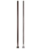 Stâlp metalic pentru grădină/parc, h=1200 mm, d=57 mm, culoare cupru TDM(SQ0330-0426)
