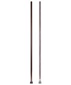 Stâlp metalic pentru grădină/parc, h=1800 mm, d=57 mm, culoare cupru TDM(SQ0330-0427)