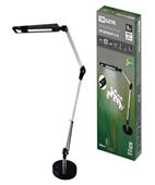 Lumină LED de birou SN-50, 2 brațe, dimmer, 220V, 9W, 5000 K, argintiu-negru, TDM