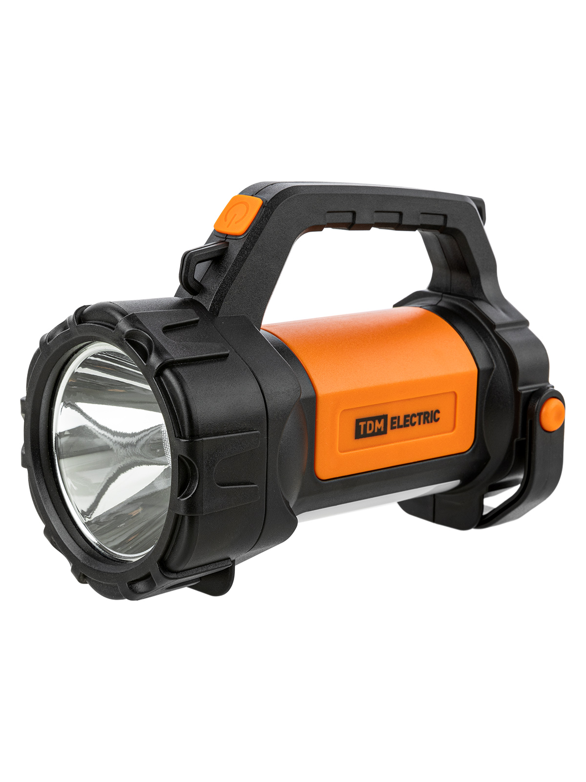 Lanternă LED "Proiector 6", 5 W LED+10 SMD+9 SMD, 400 lm, 3,7 V 2x18650 2,4 A*h, USB, TDM