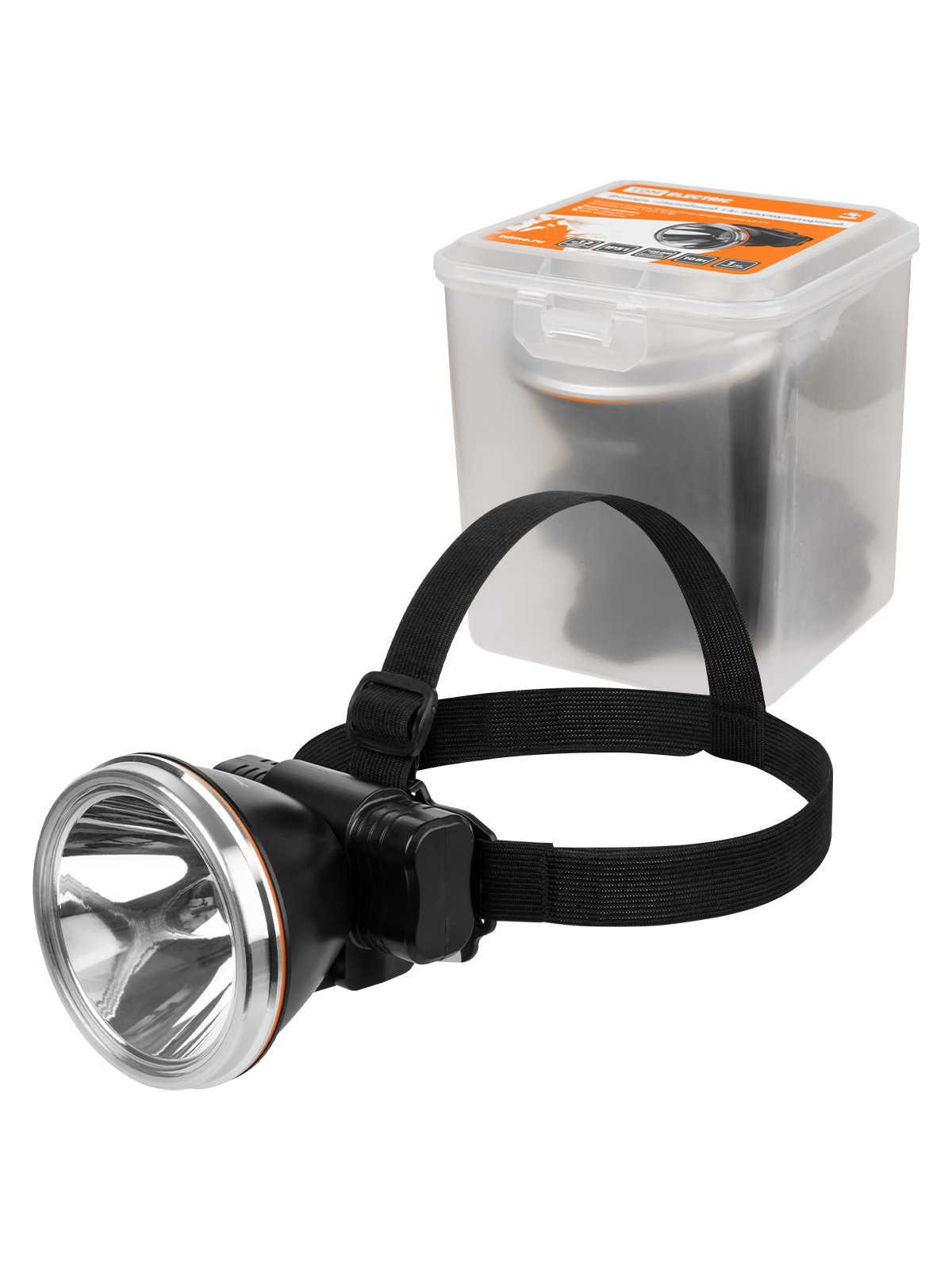 Lanternă „Headlamp 14” cu acum., 10 W LED, Li‑Ion 3,7 V 4,8 Ah, 550 lm, 230 V, TDM