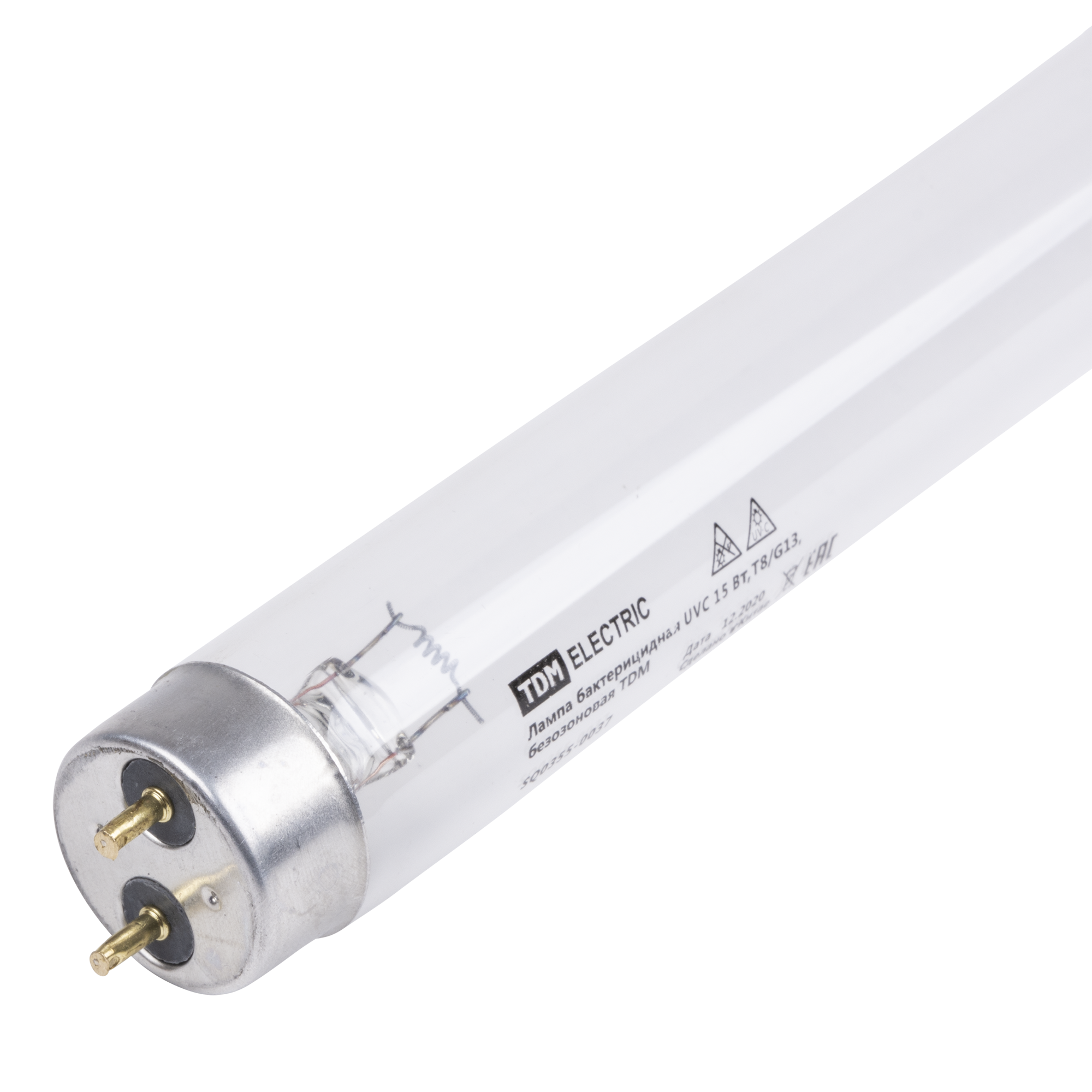 Lampa bactericidă UVC 15 W, T8/G13, fără ozon TDM