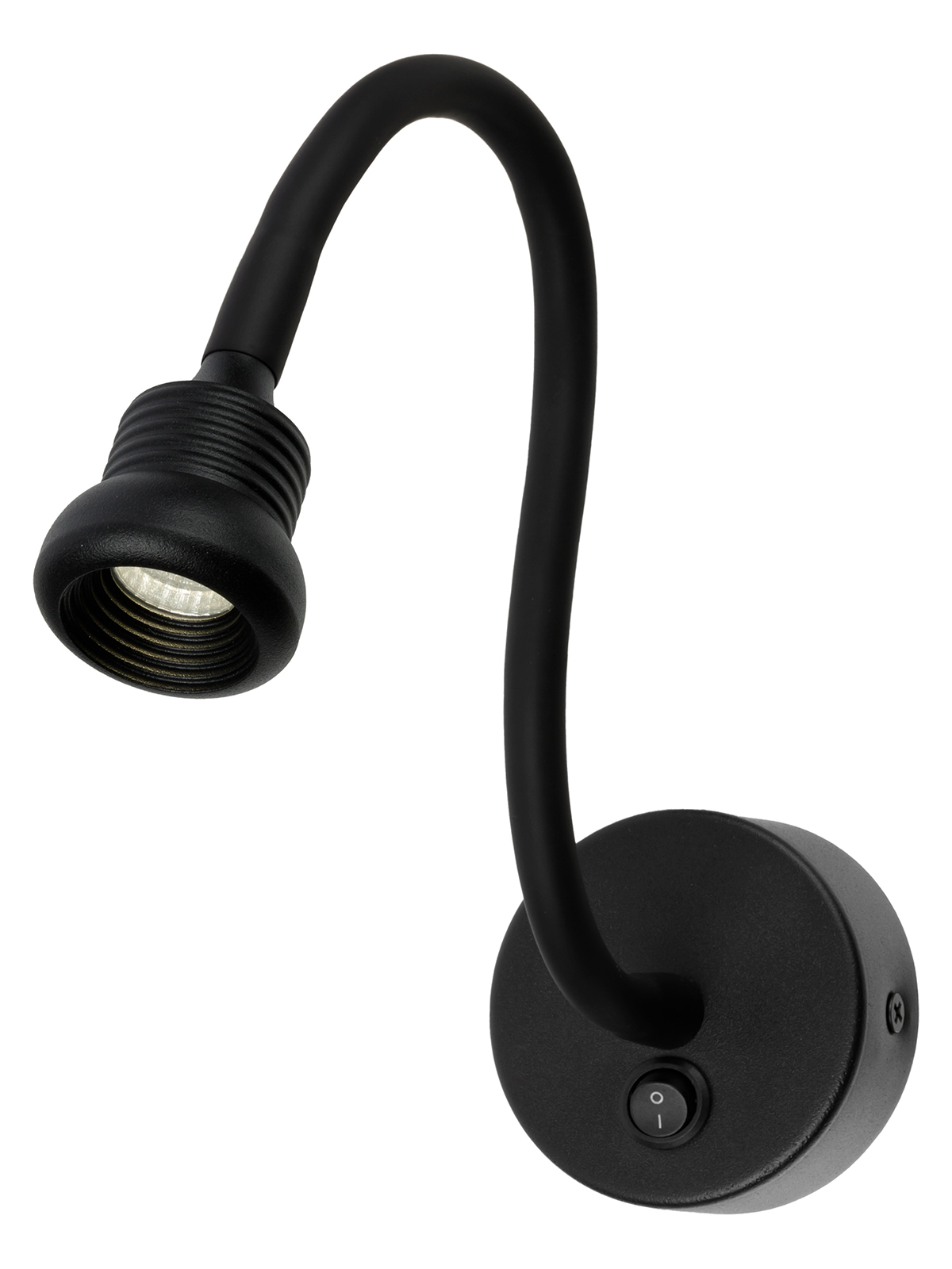Spot pe bază flexibilă СГС-03, 3 W, COB, 270 lm, 4000 K, IP20, „Cassia”, cu oprire, negru, TDM