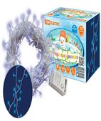 Ghirlandă LED СГ100Г10, albastru, 10m, 8 moduri, 250 V, TDM(SQ0361-0036)