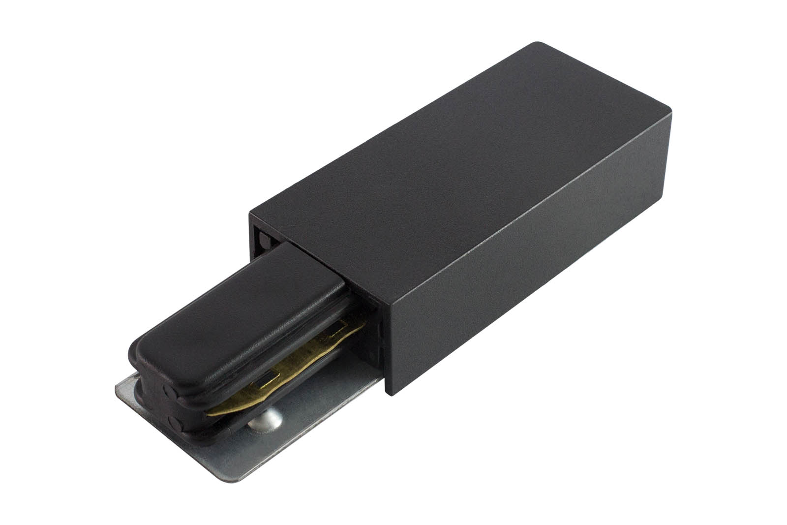 Conector de alimentare pentru şinoprovod TLC-01-BL-P, negru, TDM