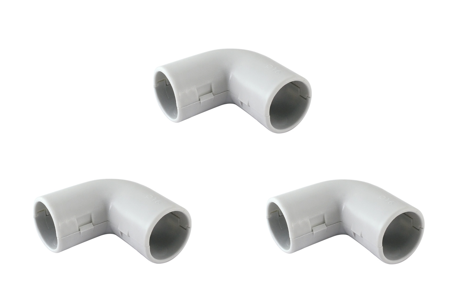 Cotetă de unghi 90° pentru țeavă 16 mm (50 buc) TDM