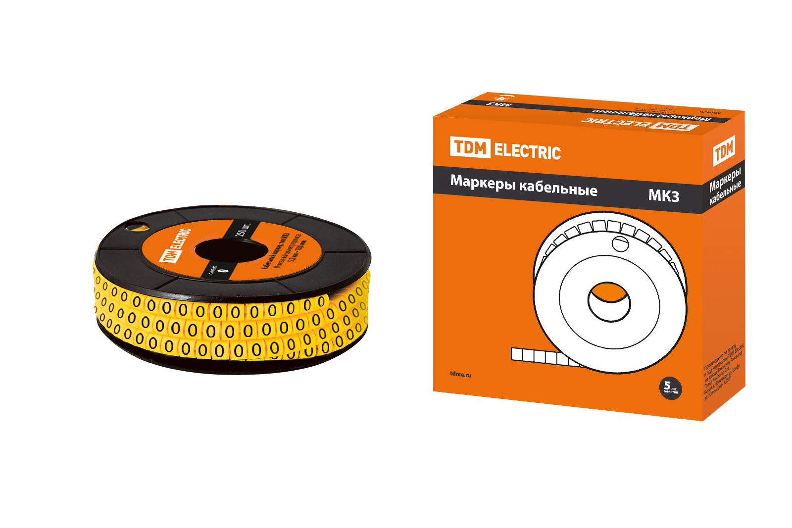 Marcator MK3 - 10mm simbol "0" 180buc/rolă TDM(SQ0511-0040)