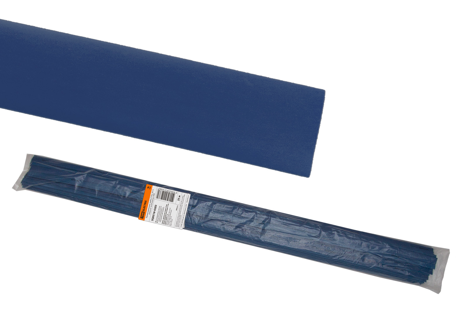 Tub termocontractabil TUTng 30/15 albastră pe 1m (25 m/pachet) TDM