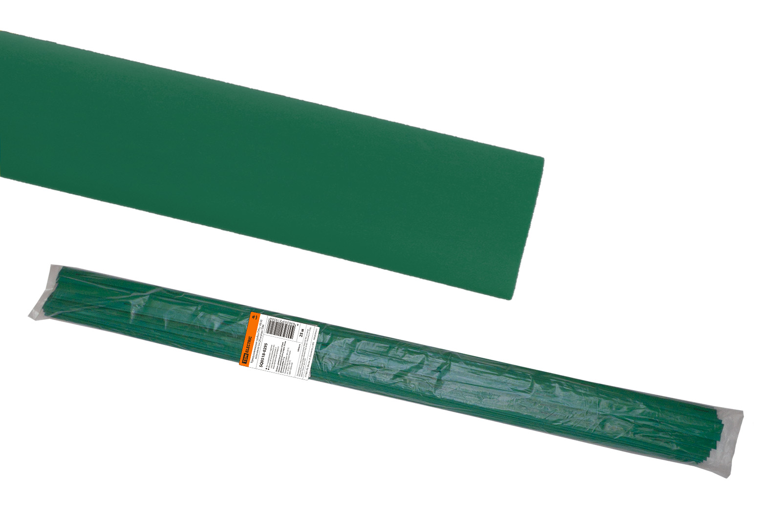 Tub termocontractabil TUTng 40/20 verde pe 1m (25 m/pachet) TDM