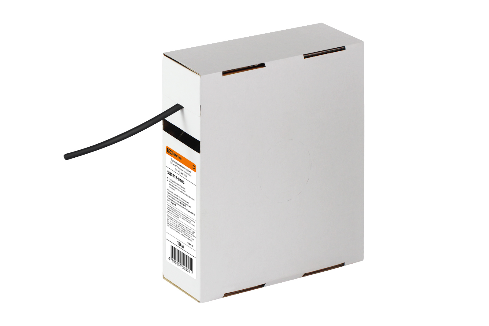 Tub de termocontracție ТУТнг 4/2 negru în cutie (10 m/pachet) TDM