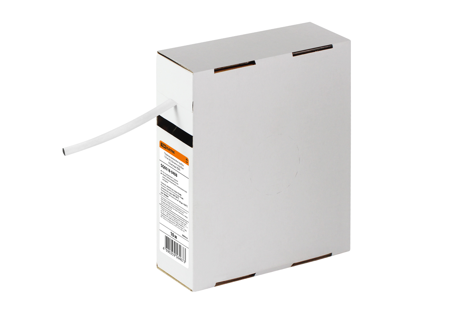 Tub de termocontracție ТУТнг 6/3 alb în cutie (10 m/pachet) TDM