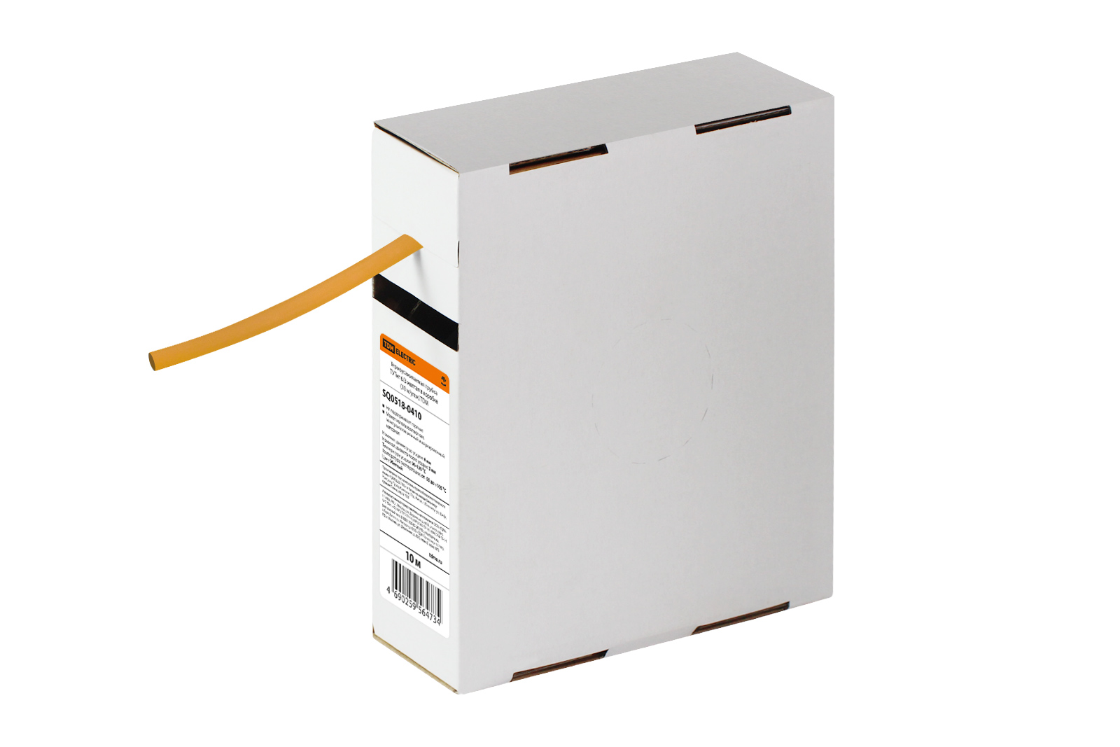 Tub de termocontracție ТУТнг 6/3 galben în cutie (10 m/pachet) TDM