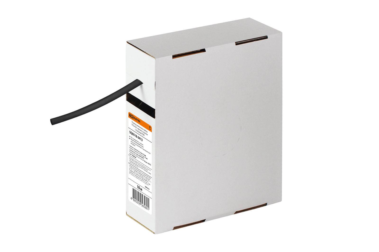 Tub de termocontracție ТУТнг 6/3 negru în cutie (10 m/pachet) TDM