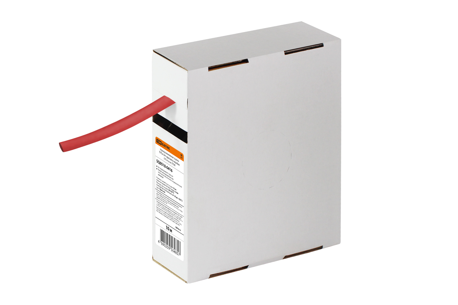 Tub de termocontracție ТУТнг 8/4 roșu în cutie (10 m/pachet) TDM
