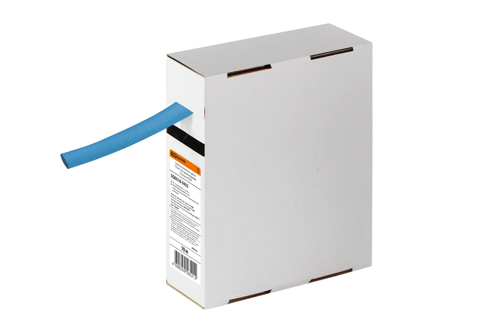 Tub termocontractabil TUTng 12/6 albastră în cutie (10 m/pachet) TDM