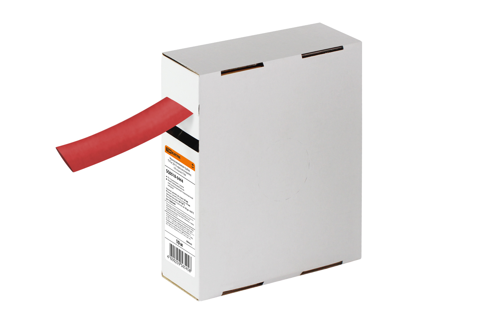 Tub termocontractabil TUTng 20/10 roșie în cutie (10 m/pachet) TDM