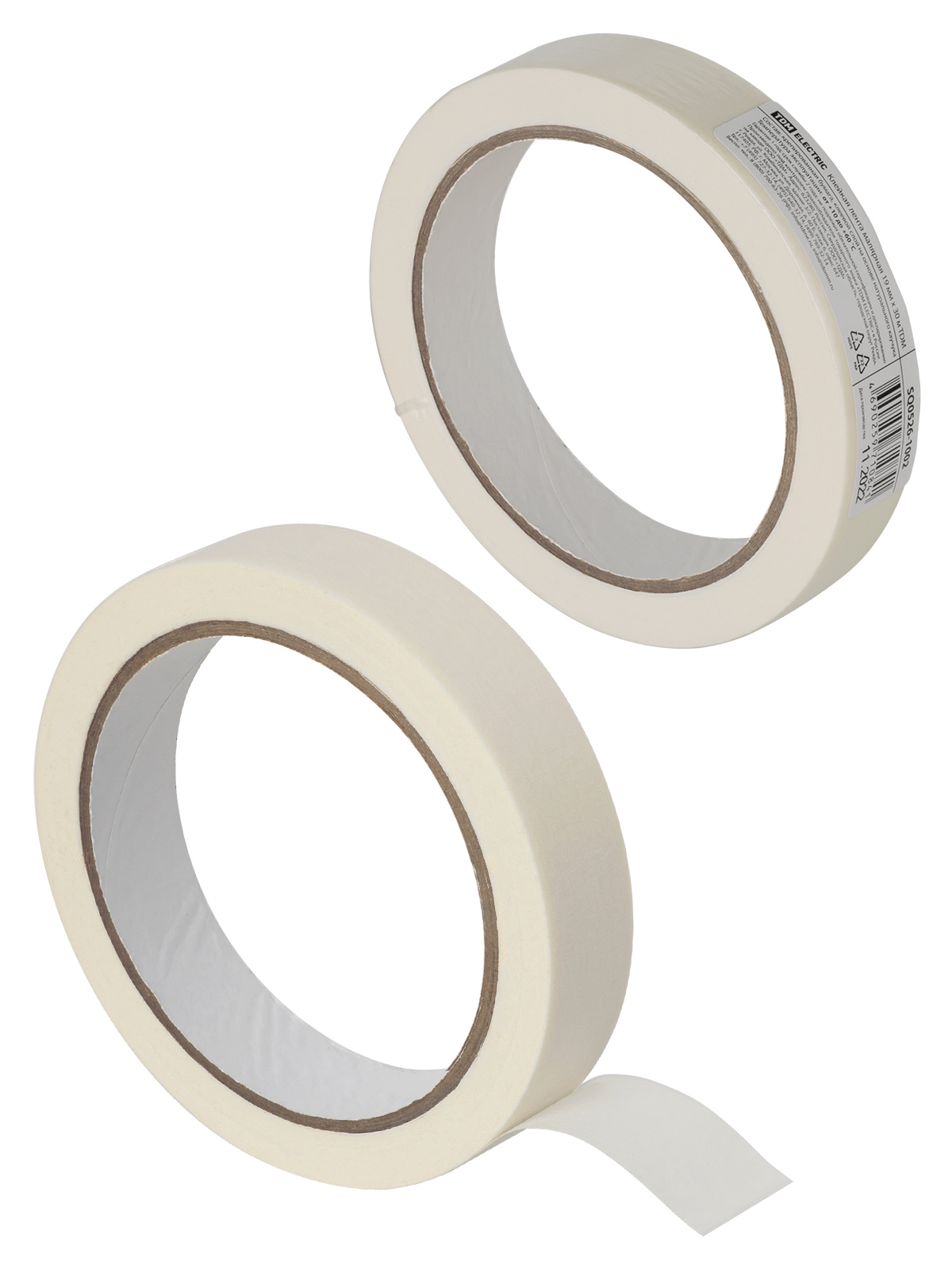 Клейкая лента малярная 19 мм х 30 м TDM(SQ0526-1002)