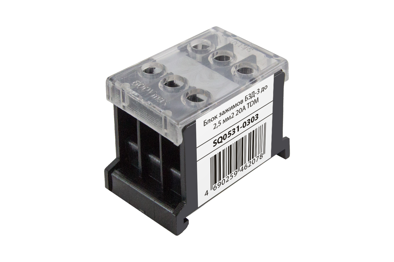 Bloc de prize БЗД-3 până la 2,5 mm² 20A TDM