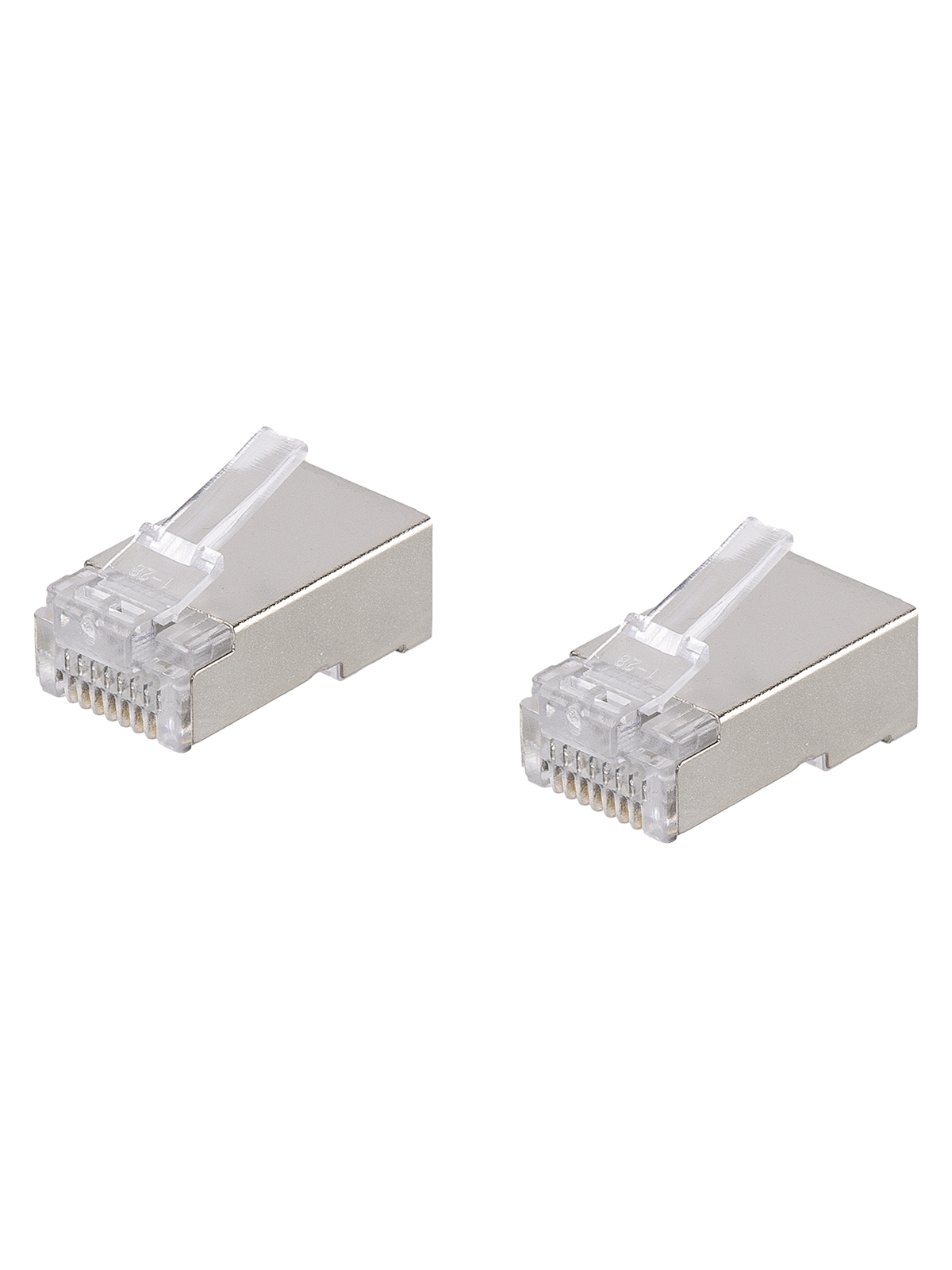 Роз'єм RJ-45 FTP для кабеля кат. 5Е, 8P8C (2 шт), TDM