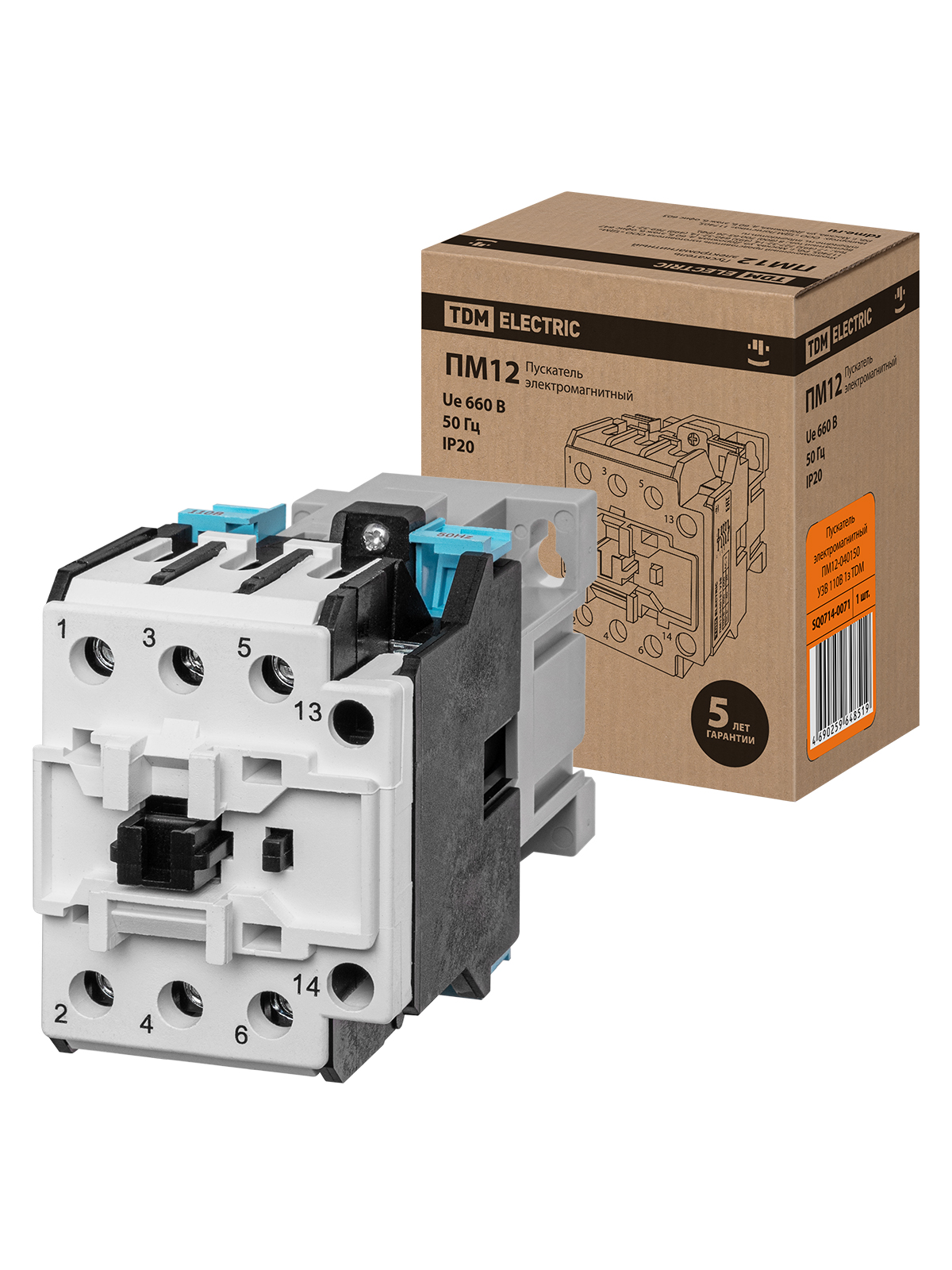 Contactor electromagnet PМ12-040150 У3В 110В 1з TDM