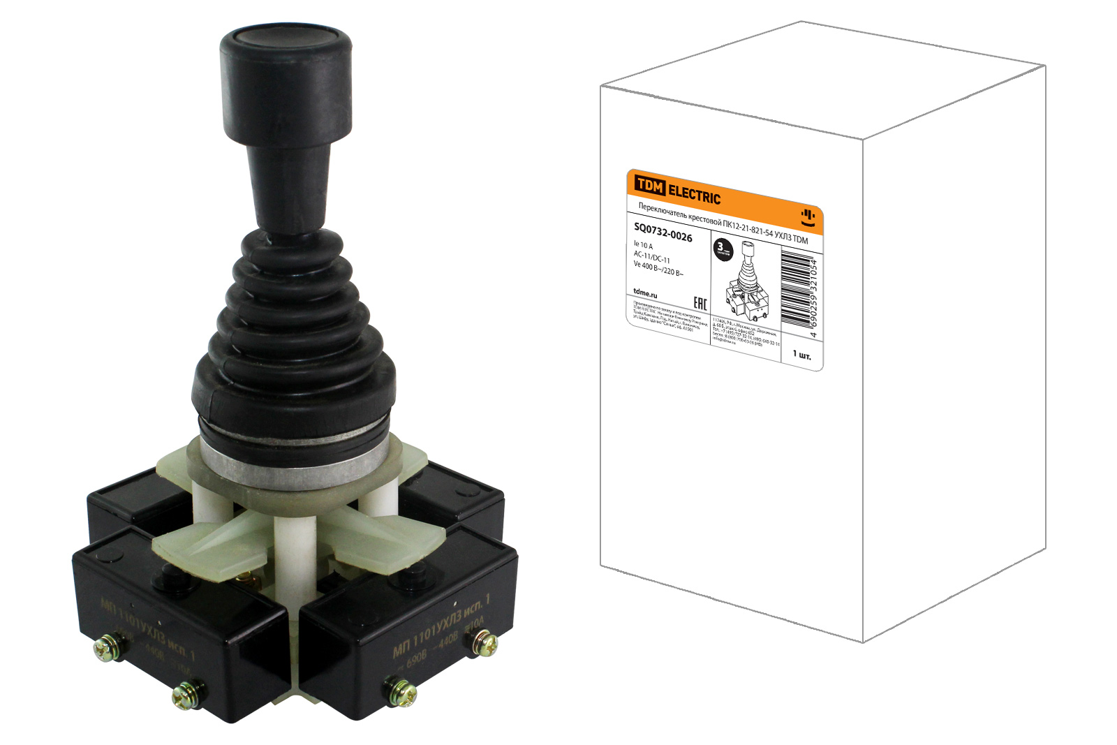 Переключатель крестовой ПК12-21-821-54 УХЛ3 TDM(SQ0732-0026)