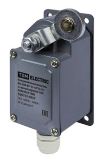 Întrerupător de capăt VK-300-BR-11-67U2-21 cu revenire automată 16A 660V IP67 TDM
