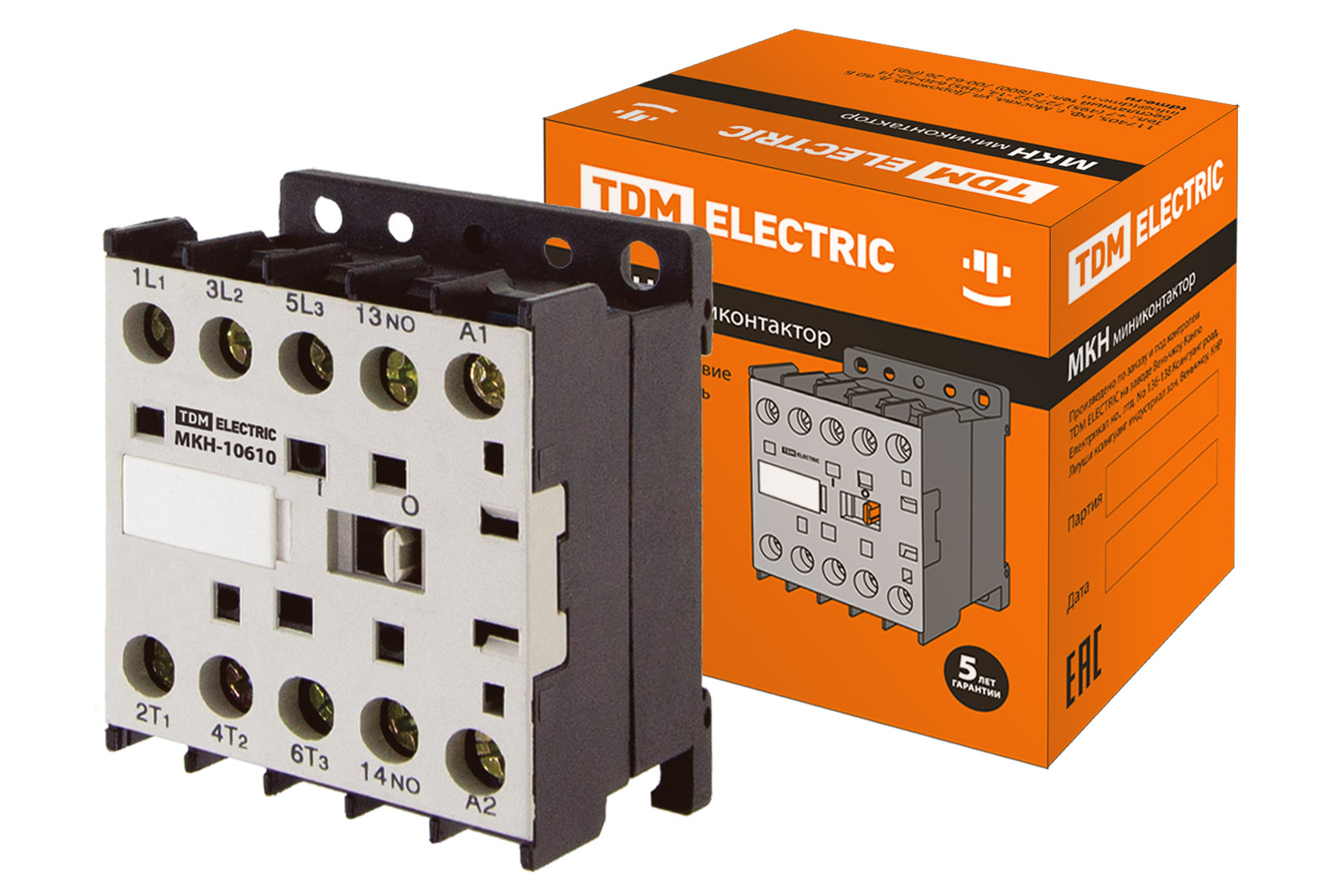 МКН-10610 6A 110V 1NO TDM
