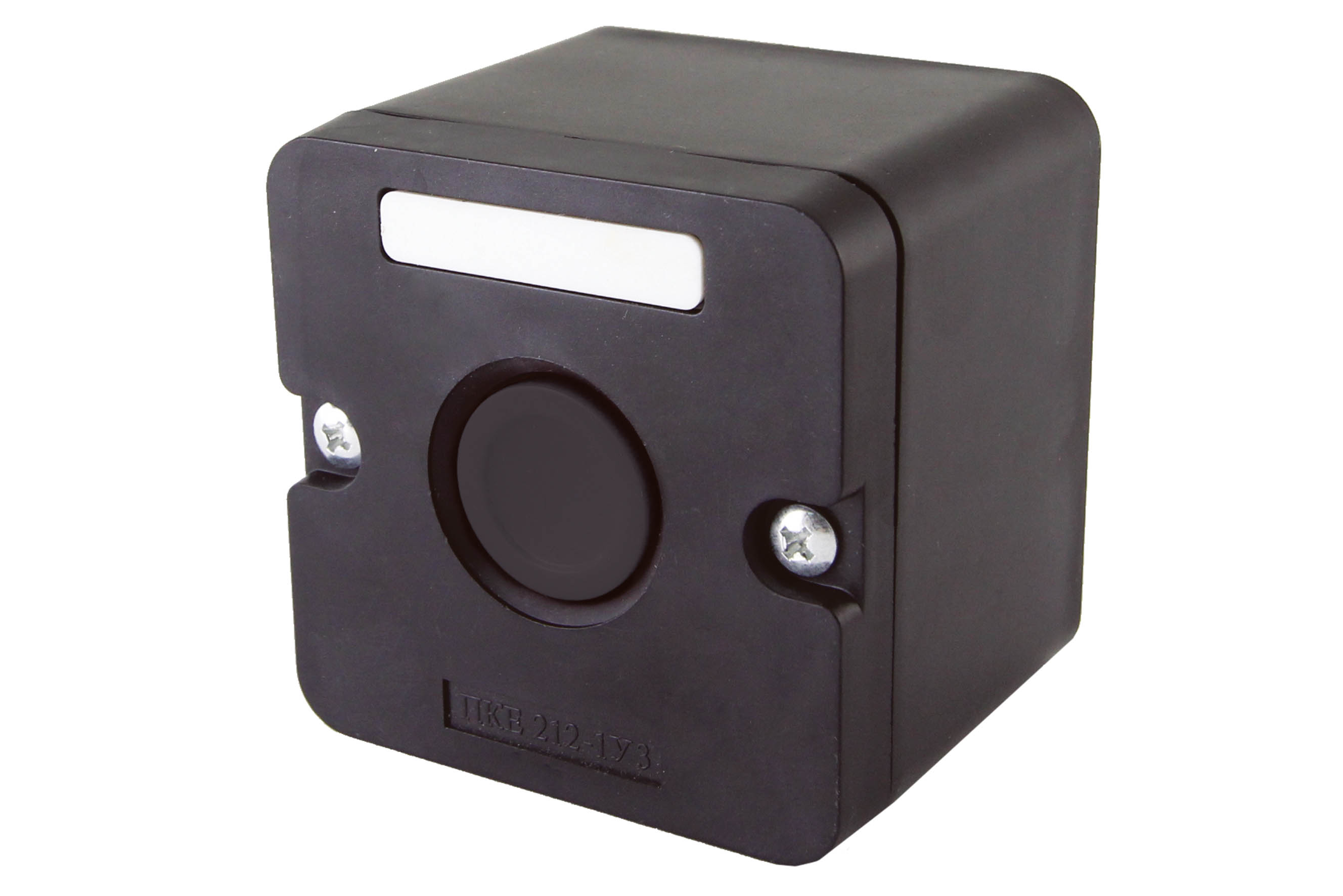 ПКЕ 222-1 У2, чорна кнопка, IP54 TDM