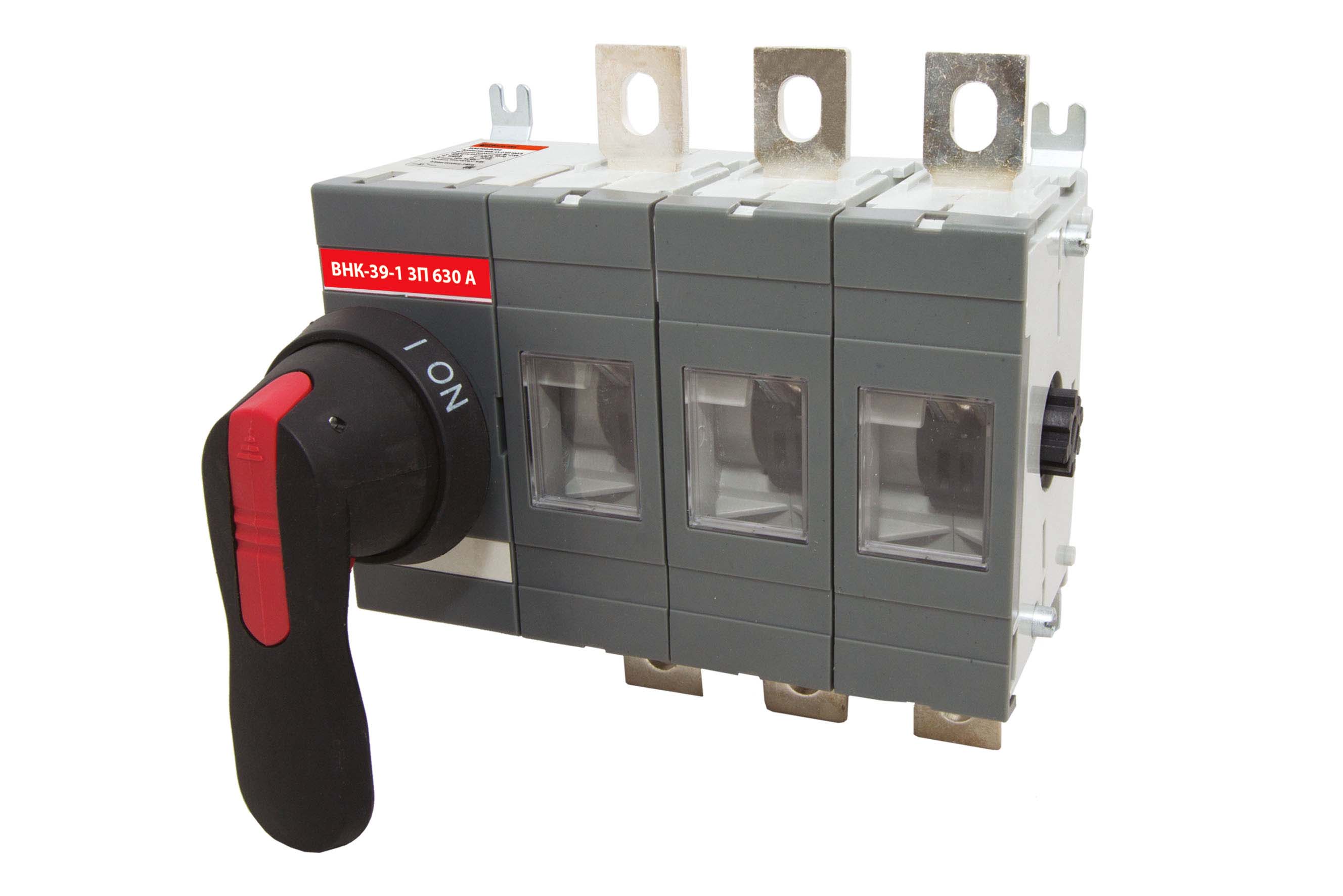 Comutator VNK-39-1 3P 630A cu mâner frontal de control instalat TDM