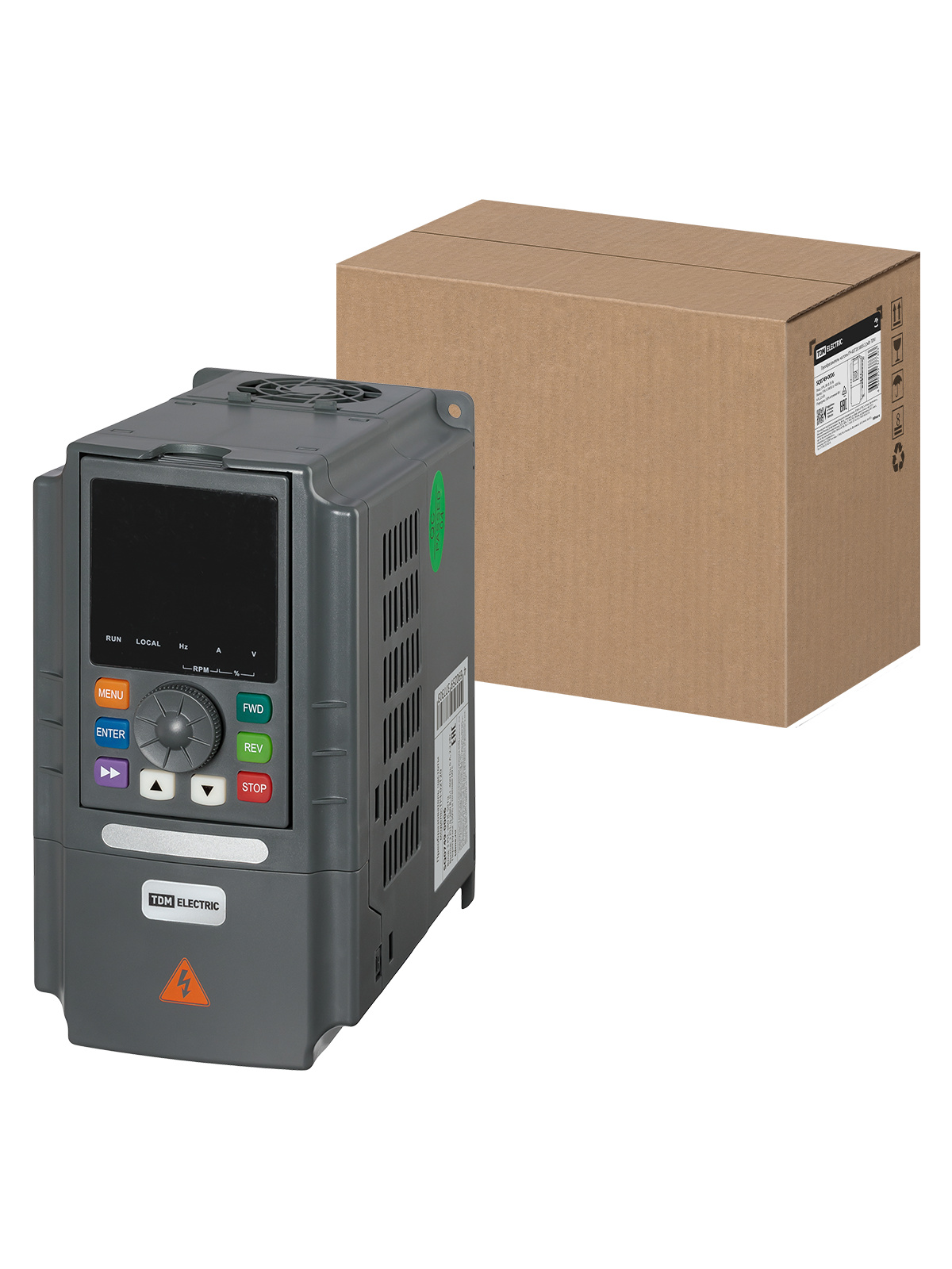 Перетворювач частоти ПЧ-02T20 380В 2,2кВт TDM