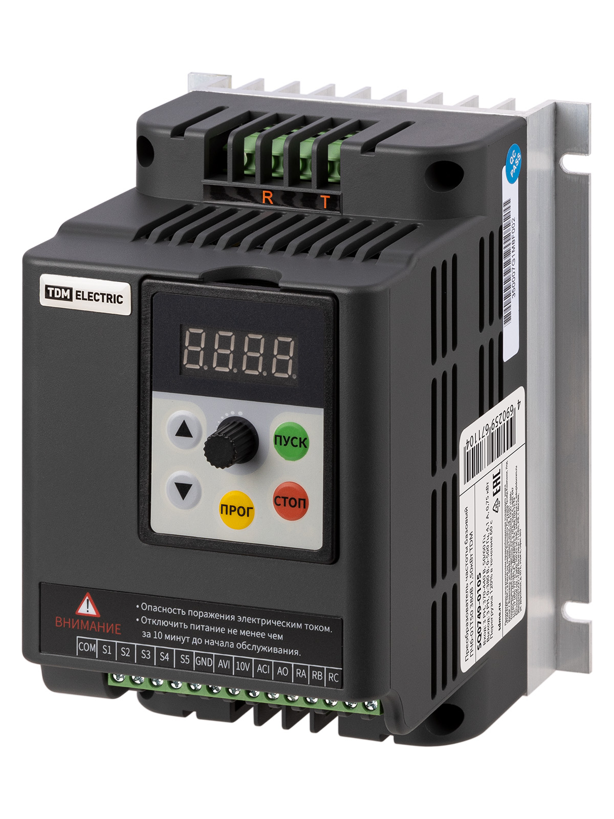Перетворювач частоти базовий ПЧб-01T50 380В 1,50кВт TDM