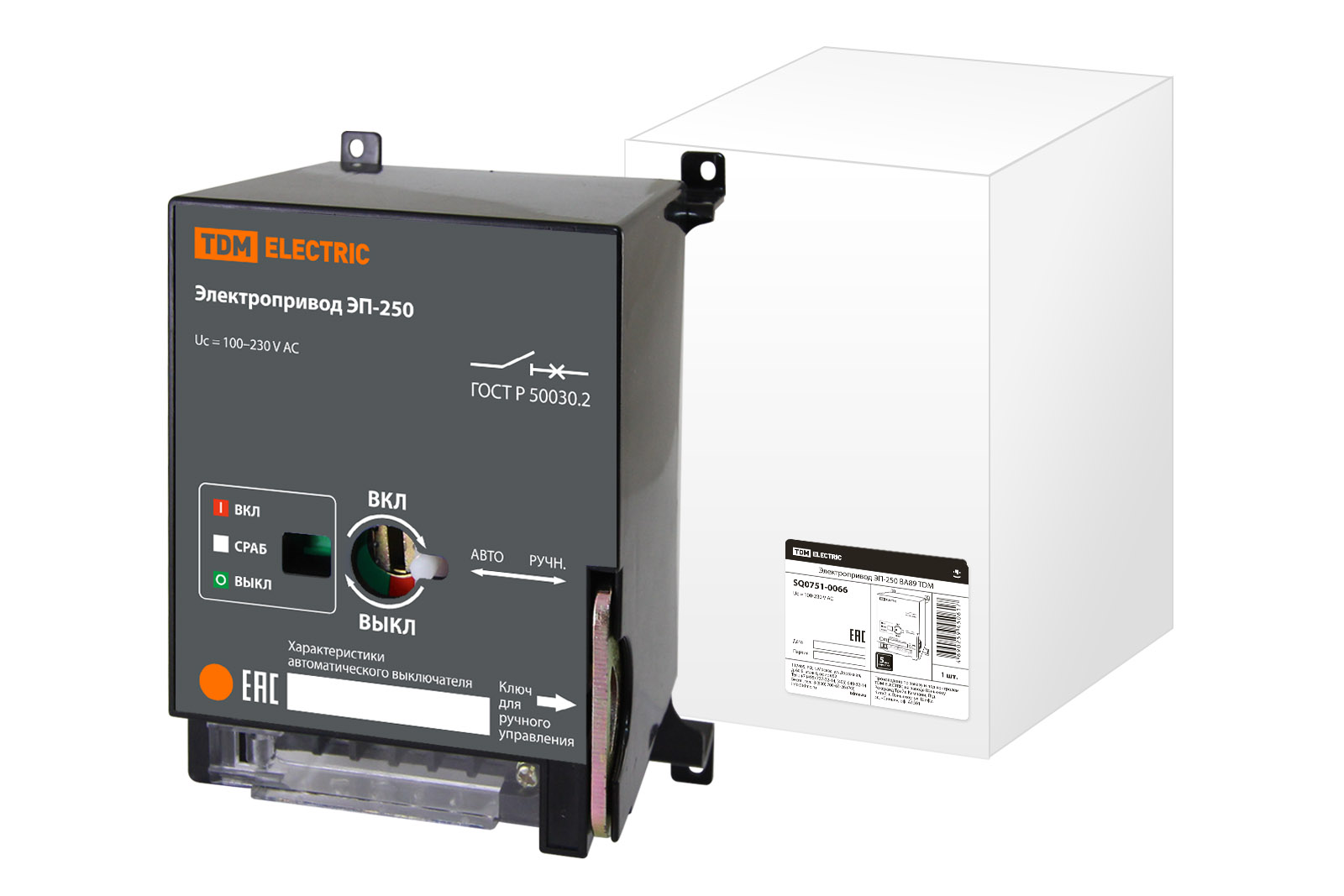 Actuator electric EP-250 ВА89 TDM