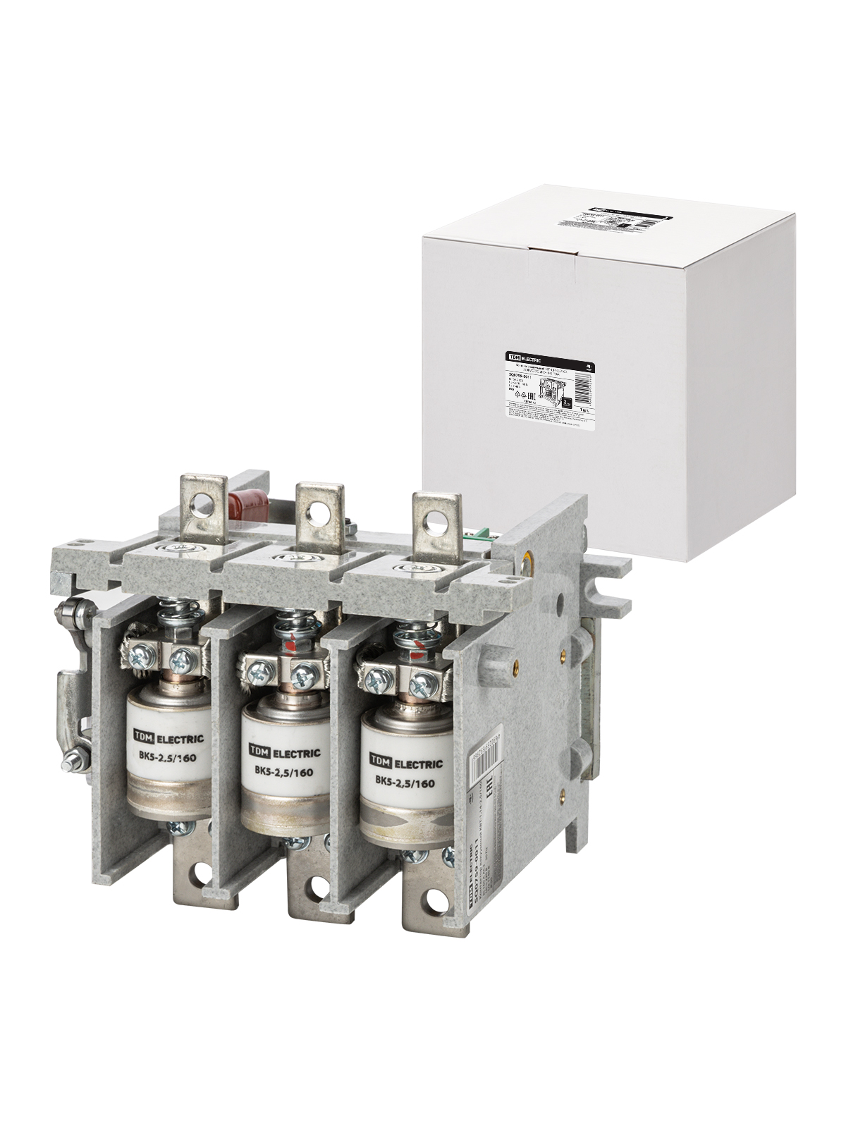 Contactor vacuum KVT-1,14-2,5/160, 220V AC/DC, 2NO+1NZ TDM