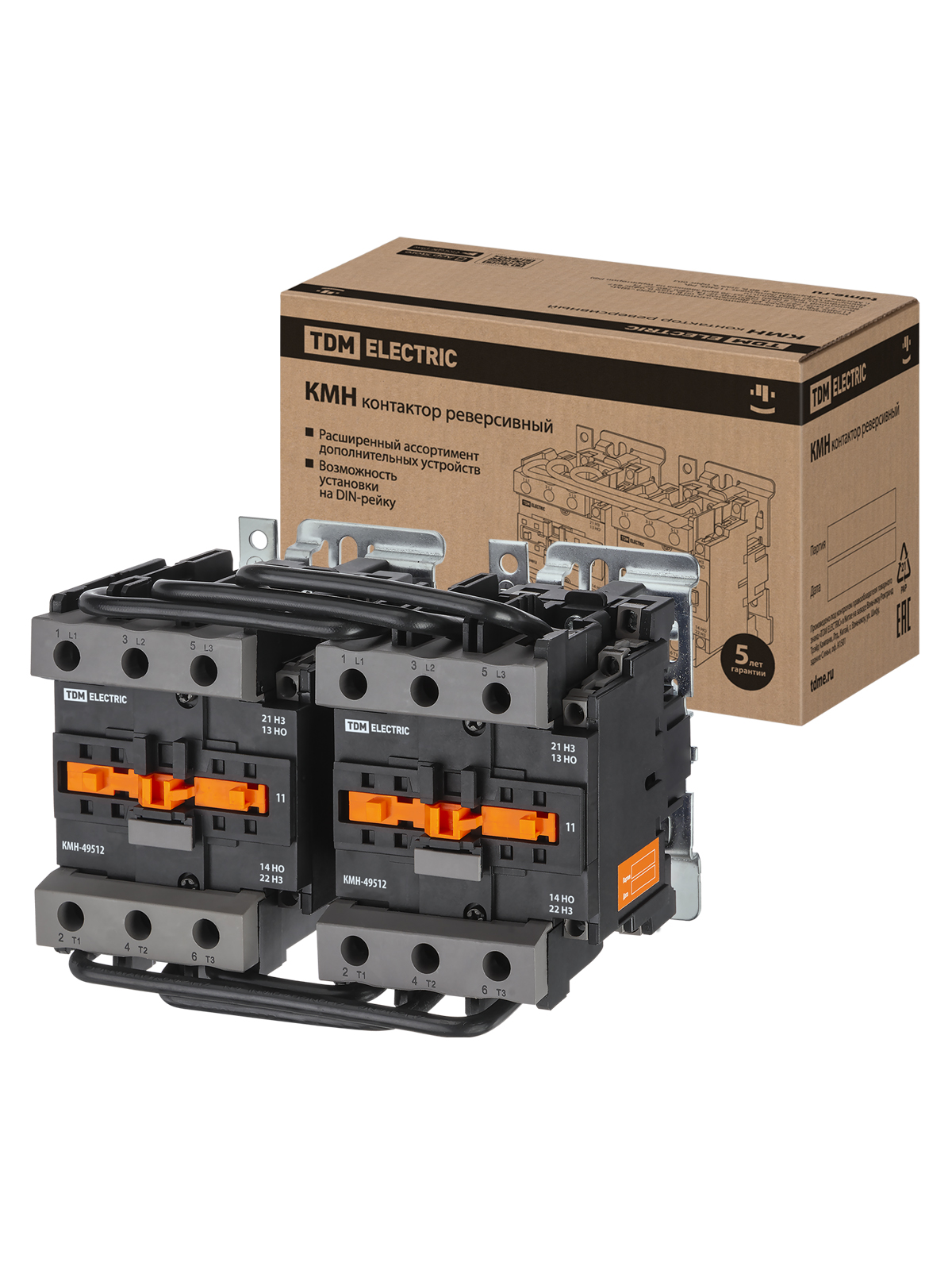 КМН-39532 revers 95A 230V/АС3 2NO; 2NZ TDM