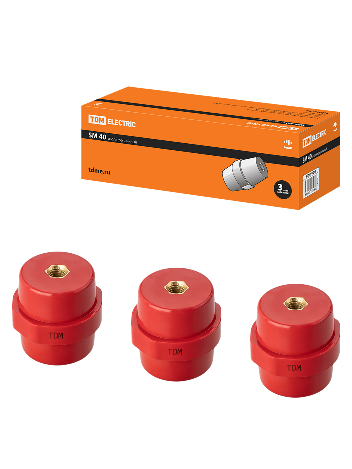 Izolator SM40 de putere N40xD40xM8mm TDM