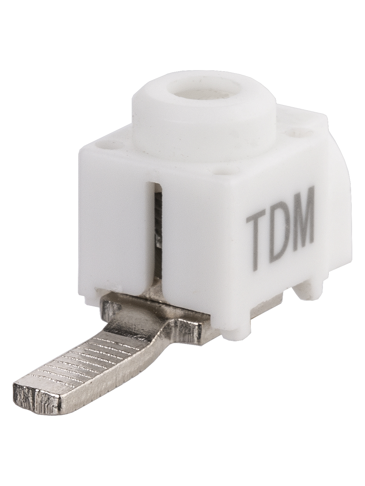 Clema de intrare pentru echipament modular 4-25mm², curbată, intrare directă, PIN L-28mm TDM