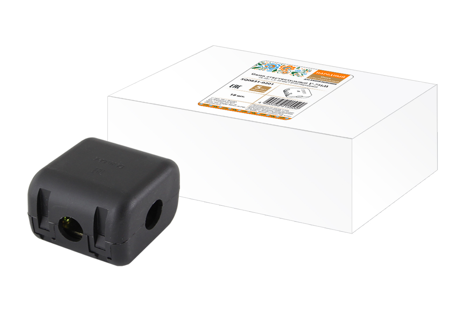 Clema bifurcată U-731M (4-10 : 1,5-10 mm²) IP20 Popular(SQ0831-0201)