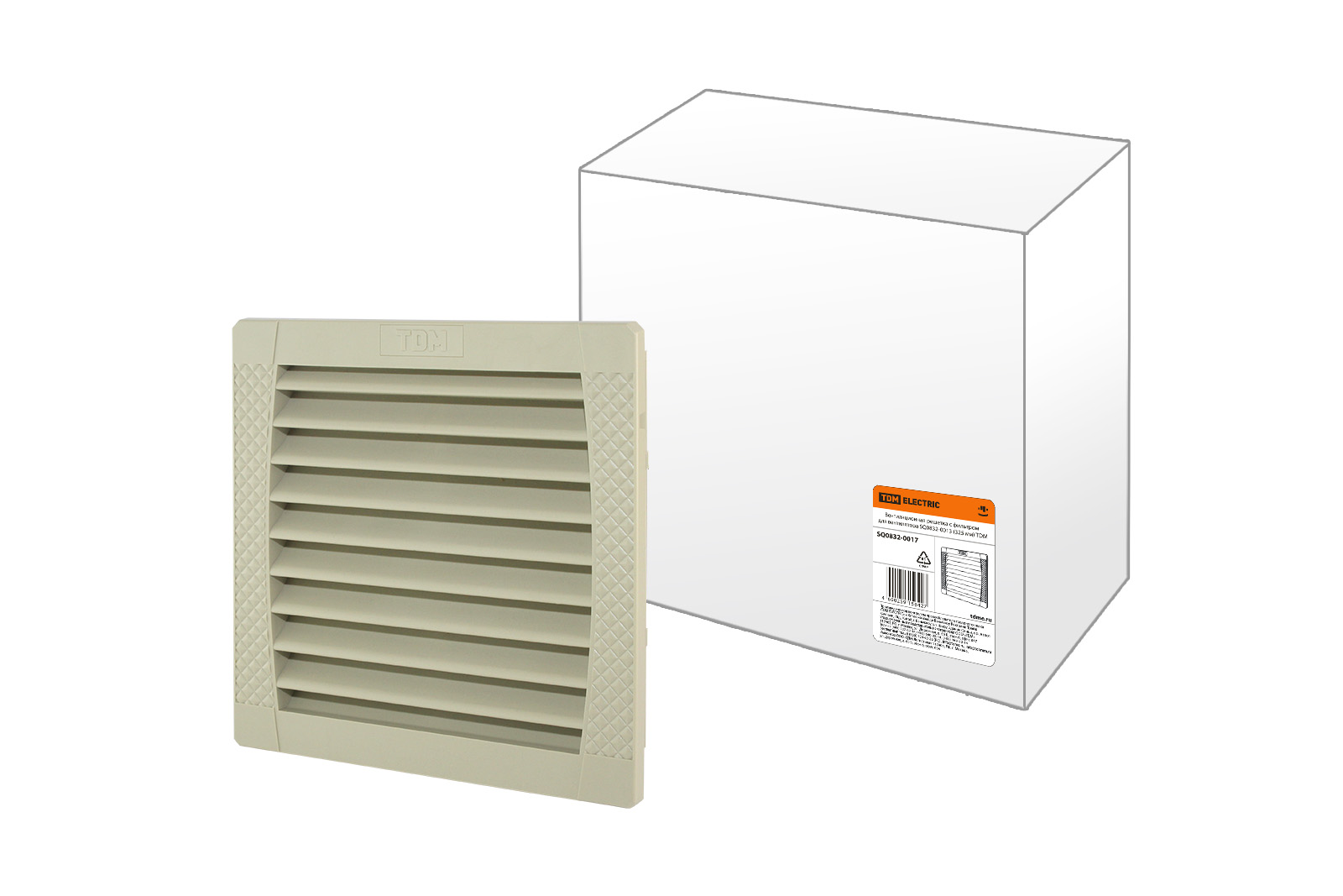 Grilă de ventilație cu filtru pentru ventilator SQ0832-0013 (325 mm) TDM