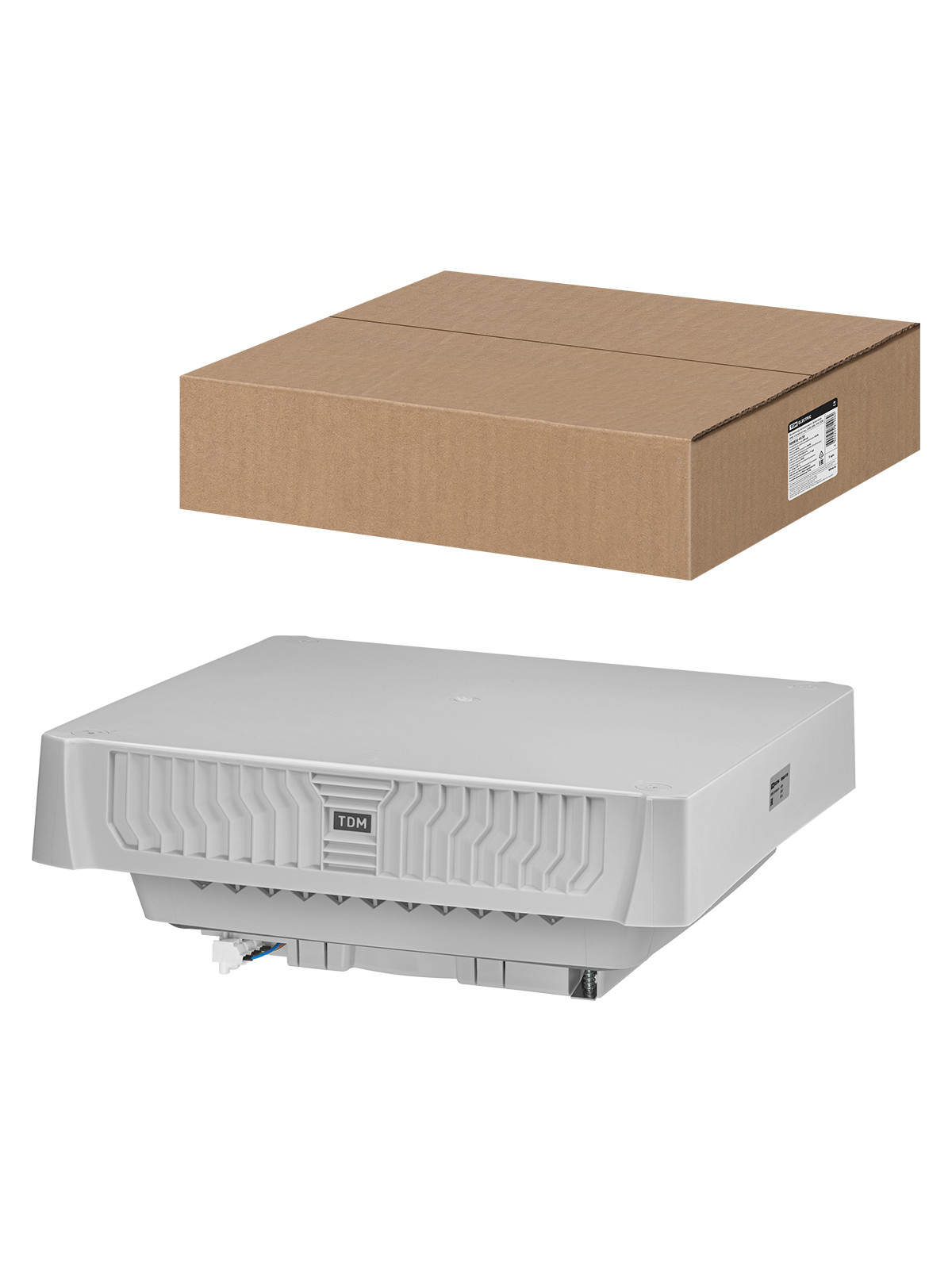 Вентилятор потолочный с фильтром ВПФ 570/430 м3/час, 230В, 60Вт, IP55 TDM