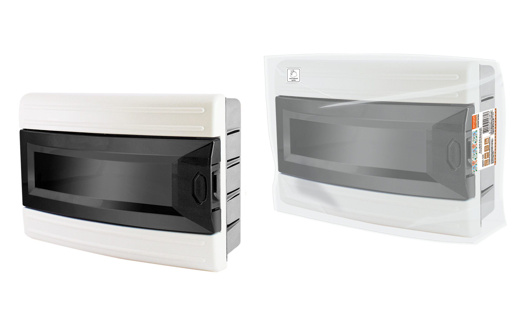 Коробка ЩРВ-ПМ-16 модулів вбудований пластик IP40 Народний(SQ0901-1205)