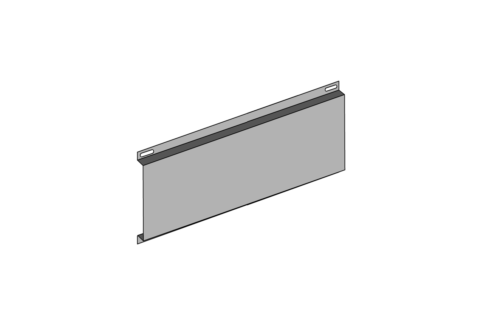 Panou de montaj pentru VRU 220x600 mm TDM