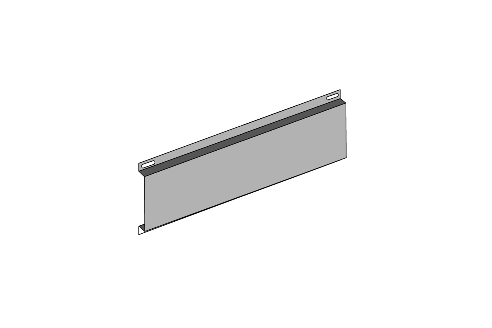 Panou de montaj pentru VRU 160x600 mm TDM