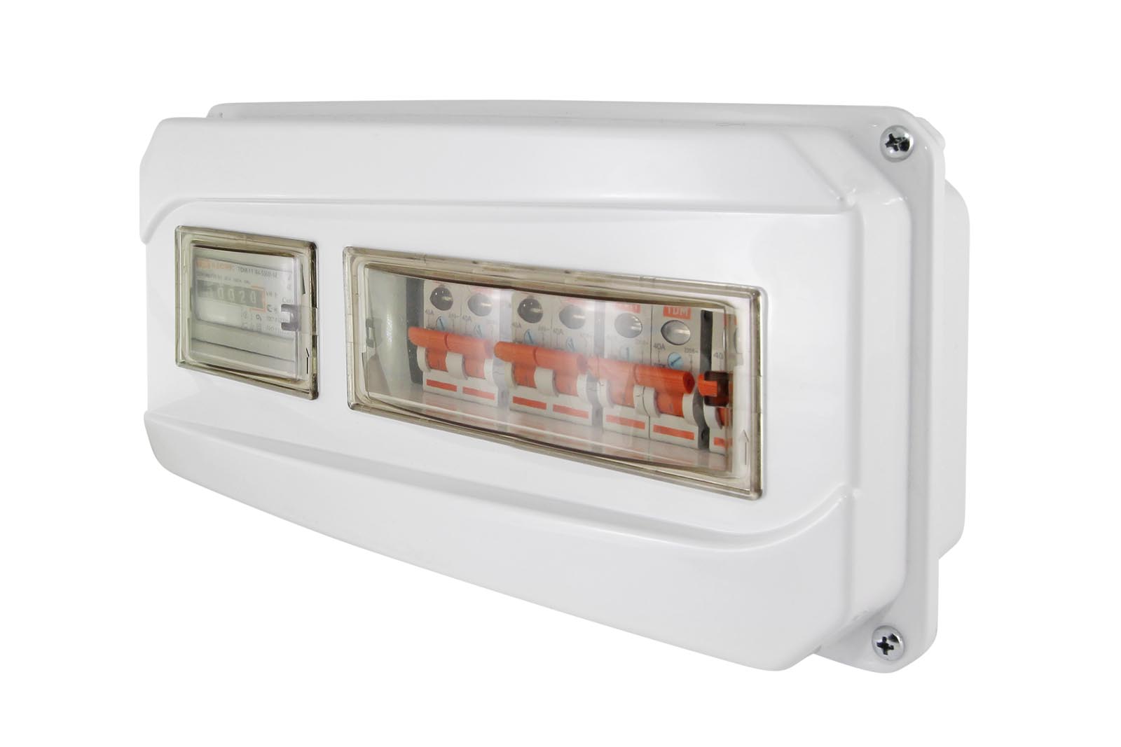 Щит учета ЩРН-13-1ф 167х350х111 мм пластиковый IP55 TDM(SQ0906-0503)