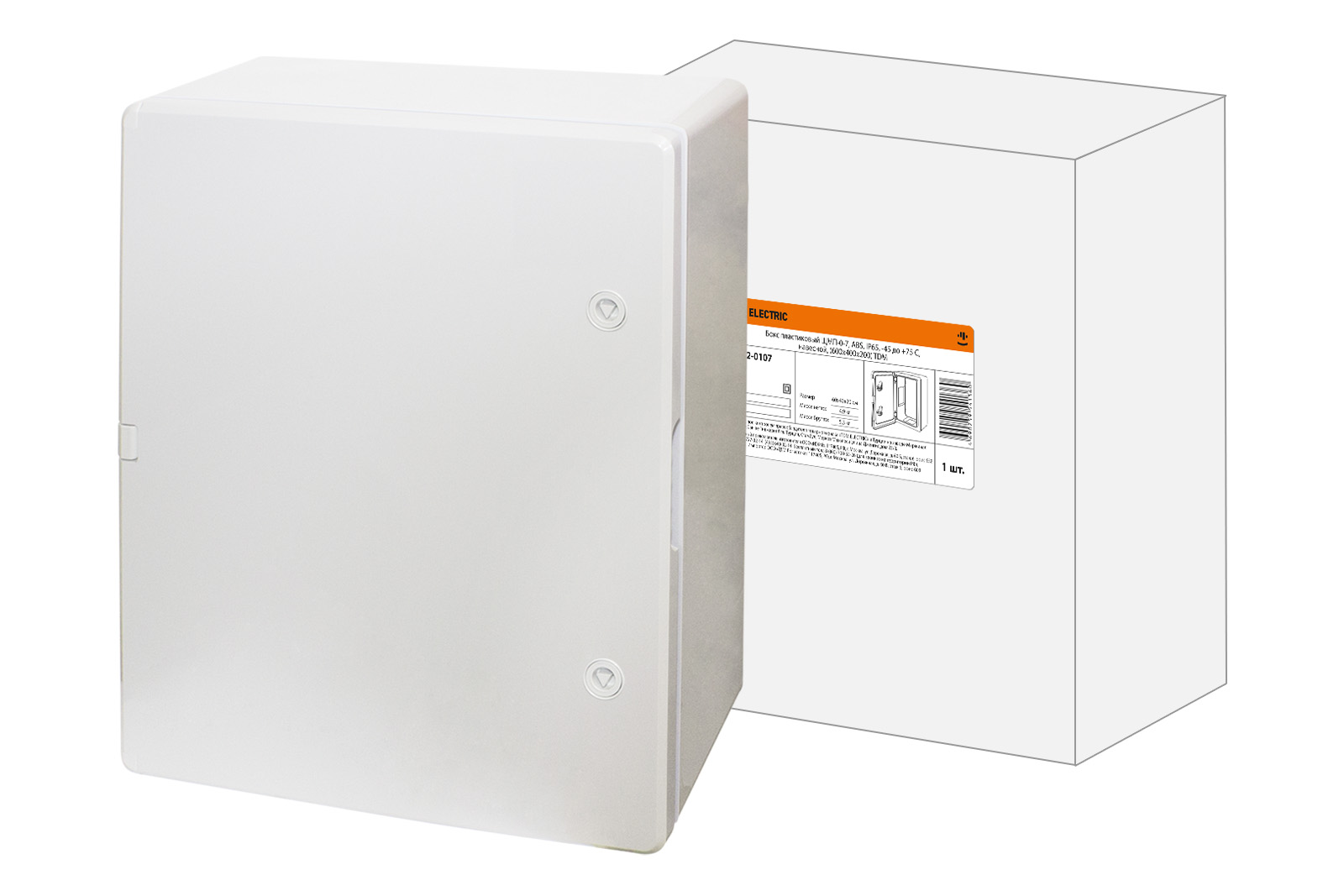 Cutie din plastic ЩМП-0-7, ABS, IP65, -45 până la +75 °C, suspendată, (600x400x200) TDM