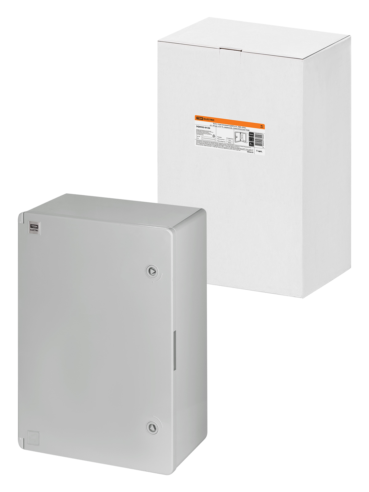 Cutie din plastic ЩМП-0-5, ABS, IP65, de la -45 până la +75 °C, suspendată, (500x350x220) TDM