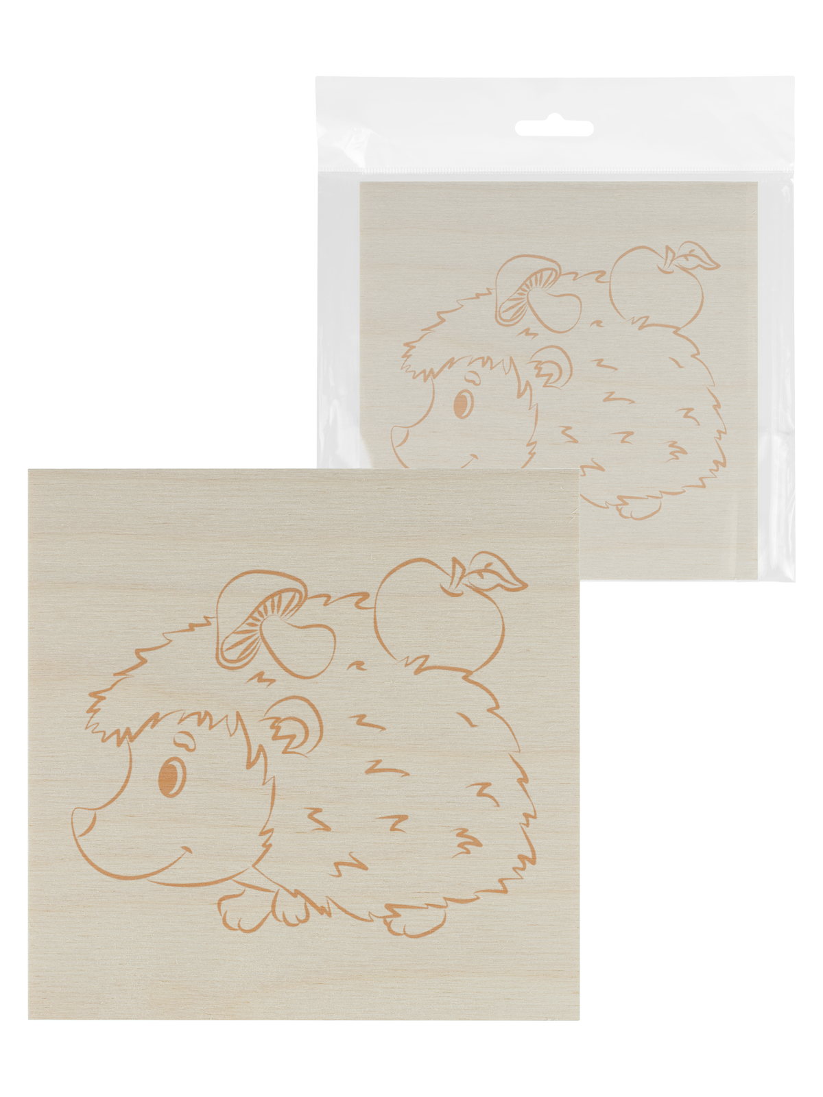 Set de plăci pentru gravare "Animale", 150x150 mm, 5 bucăți, pachet, TDM