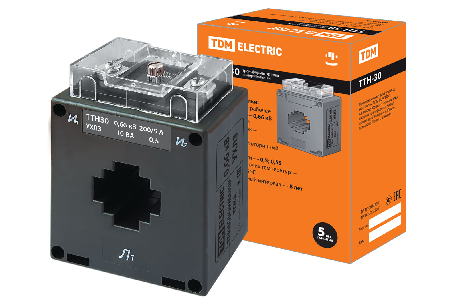 ТТН 30/200/5-10VA/0,5-Р TDM(SQ1101-1088)