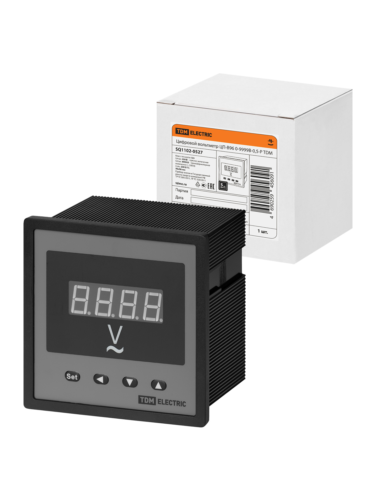 Volmetru digital CP-V96 0-9999V-0,5-Р TDM